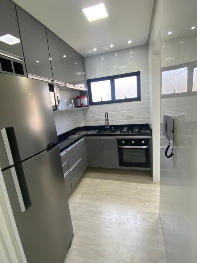 Apto a 2 min a Pé da Praia - Edificio Monte Carmel Guarujá Extérieur photo