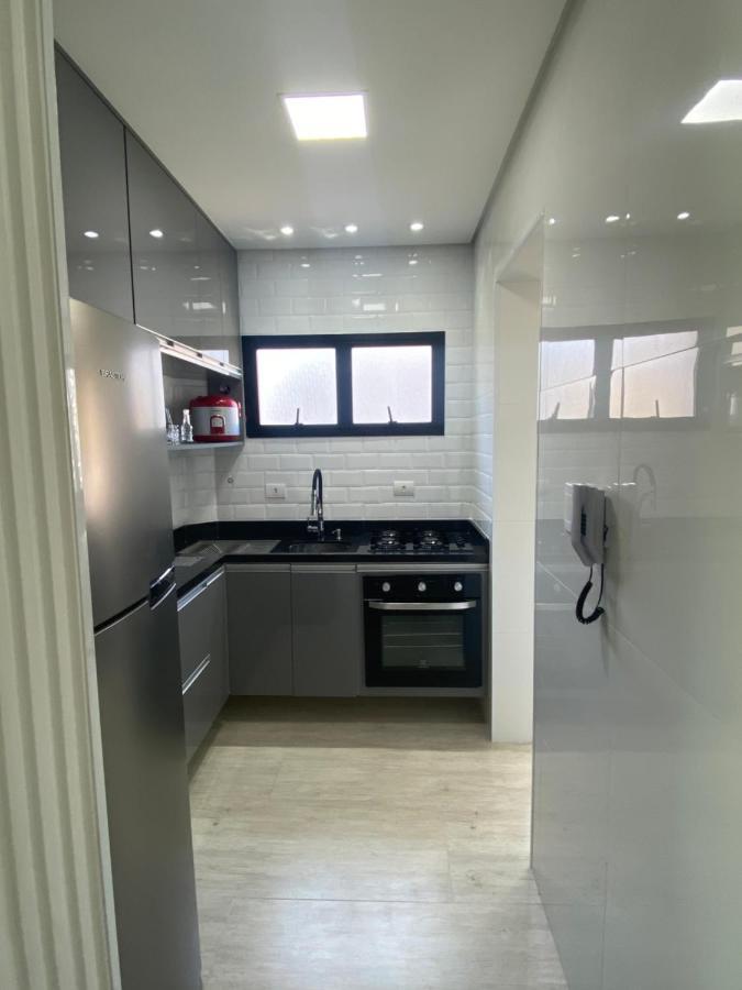 Apto a 2 min a Pé da Praia - Edificio Monte Carmel Guarujá Extérieur photo
