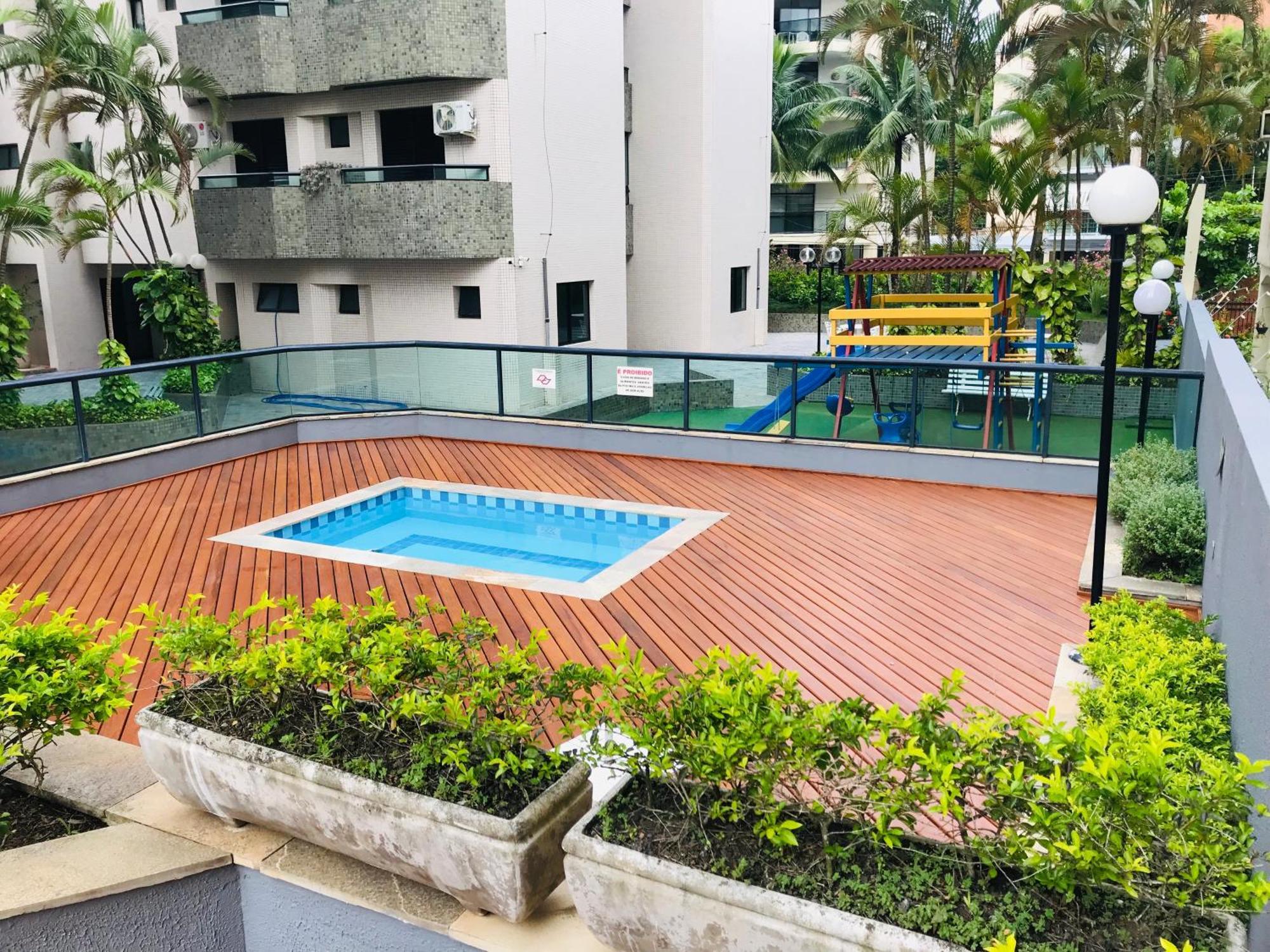 Apto a 2 min a Pé da Praia - Edificio Monte Carmel Guarujá Extérieur photo